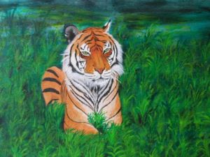 Voir le détail de cette oeuvre: Tigre de sumatra